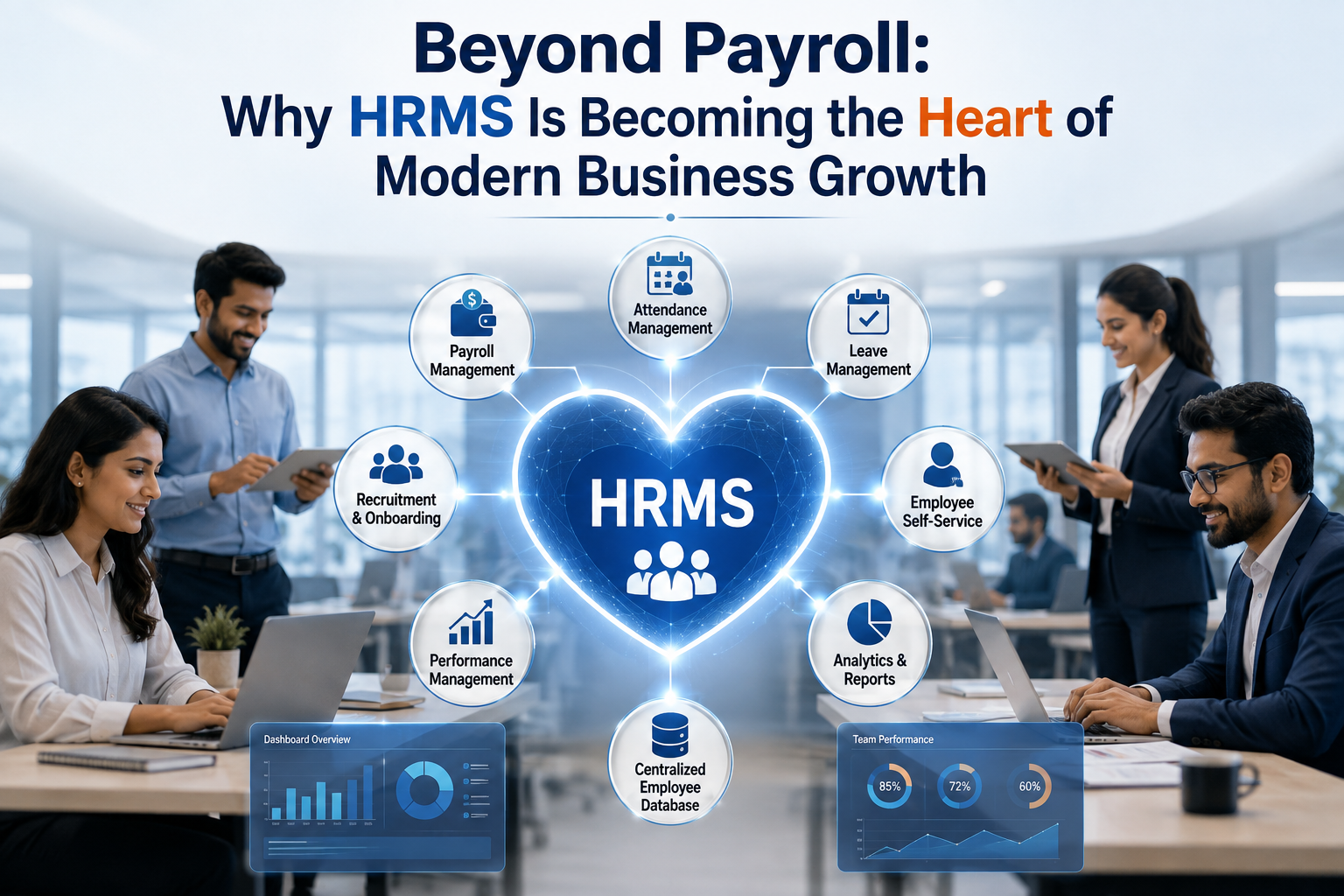 Beyond Payroll: Why HRMS Is Becoming the Heart of Modern Business Growth
