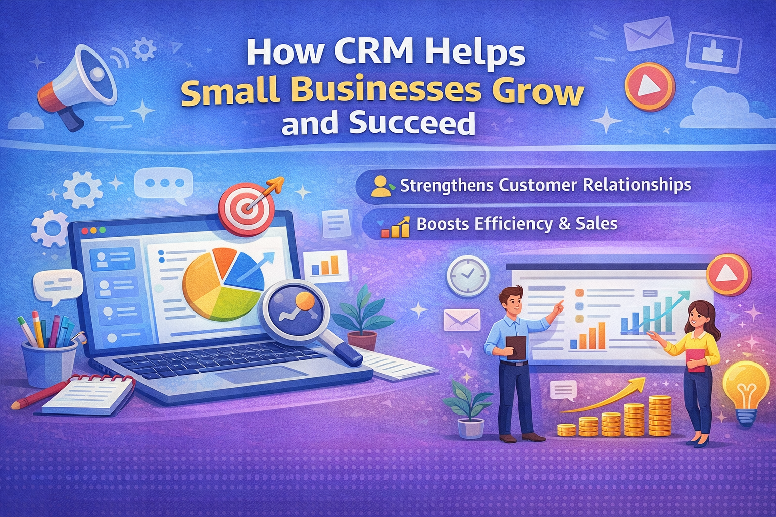 How CRM Helps Small Businesses Grow and Succeed