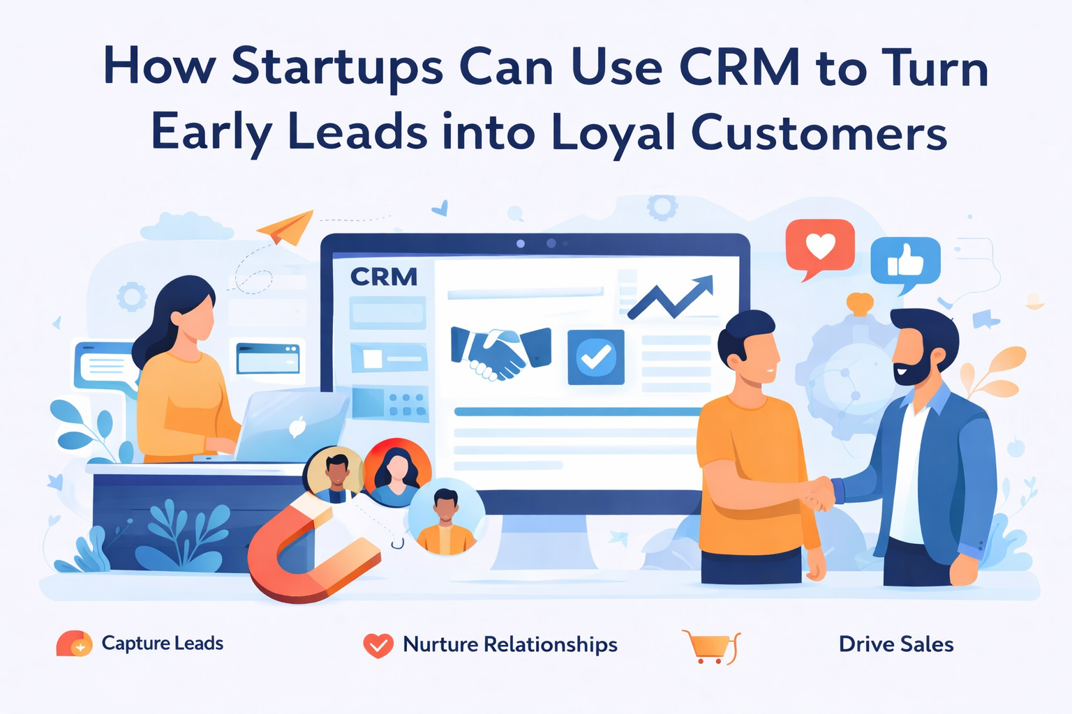 How Startups Can Use CRM to Turn Early Leads into Loyal Customers